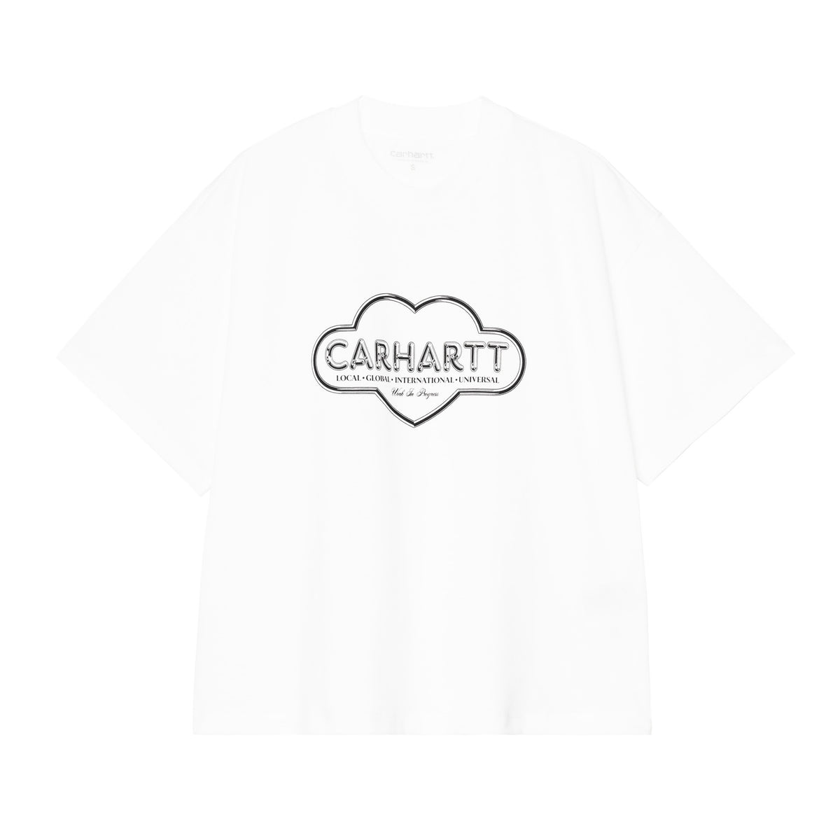 Carhartt WIP Women's S/S Cloud Heart T-Shirt White