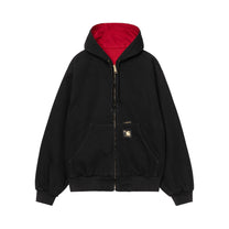 Carhartt WIP 50 Years Anniversary OG Active Jacket Canvas Black / USA Red, Rinsed
