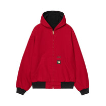 Carhartt WIP 50 Years Anniversary OG Active Jacket Canvas Black / USA Red, Rinsed