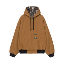 Carhartt WIP 50 Years Anniversary OG Active Jacket Canvas Hamilton Brown / Camo Trebark, Rinsed