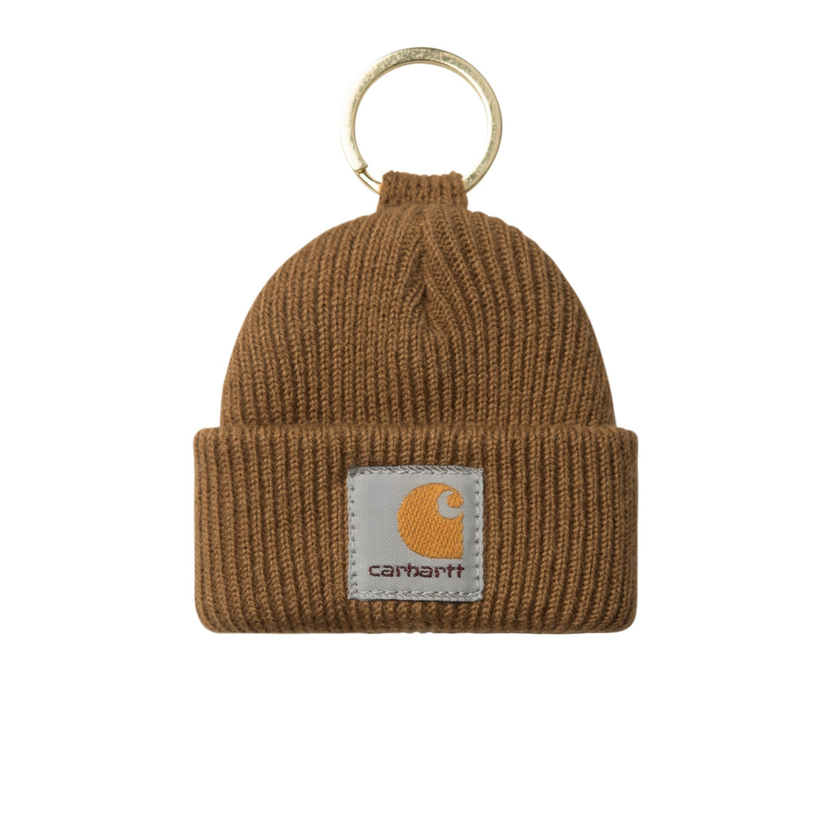 Carhartt WIP Mini Watch Hat Keychain Hamilton Brown