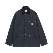 Carhartt WIP OG Chore Coat Deep Night / Black, Rinsed
