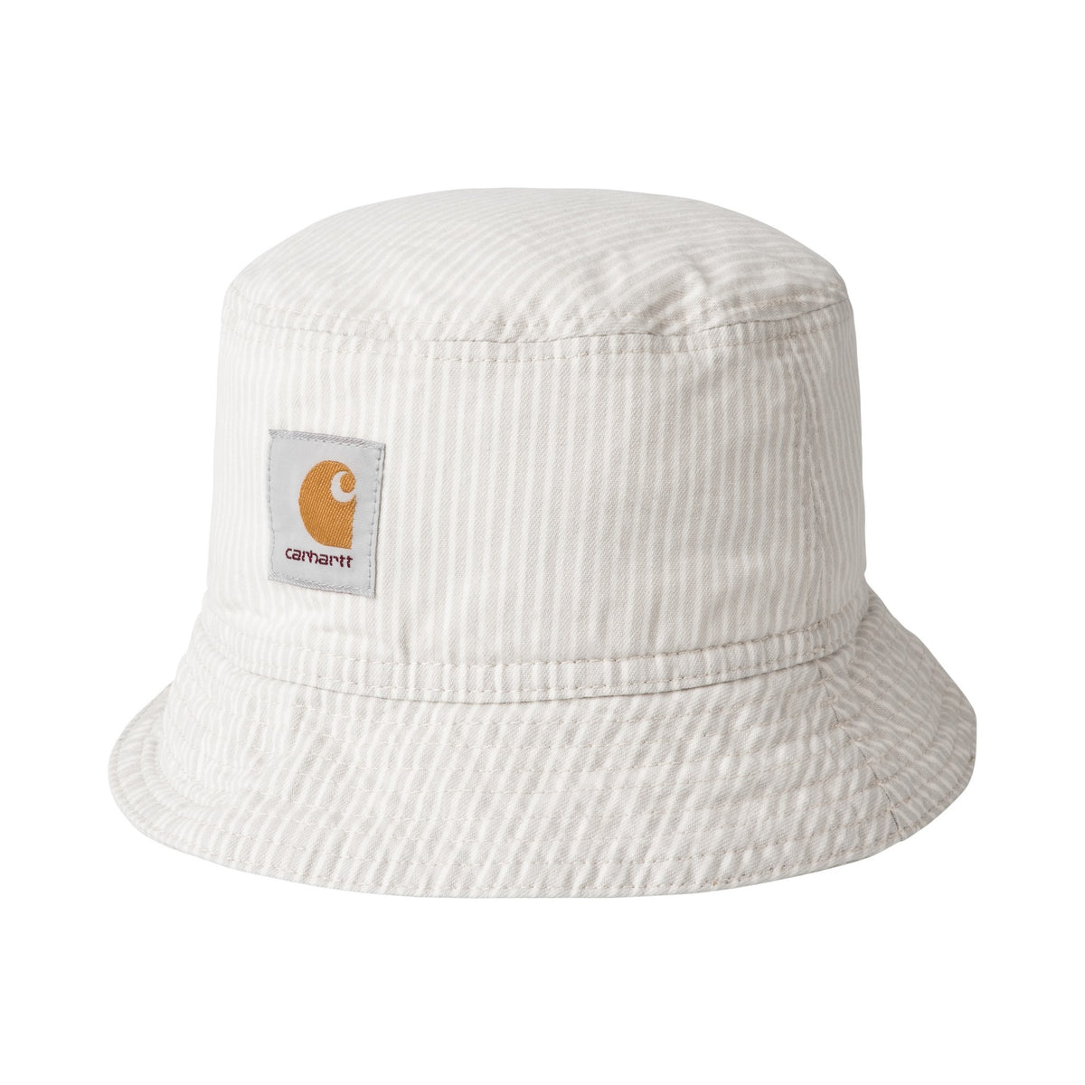 Carhartt WIP Mercer Bucket Hat Mercer Stripe, Graphite / Wax, Bleached