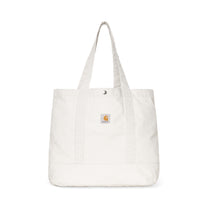 Carhartt WIP Mercer Tote Bag Mercer Stripe, Graphite / Wax, Bleached