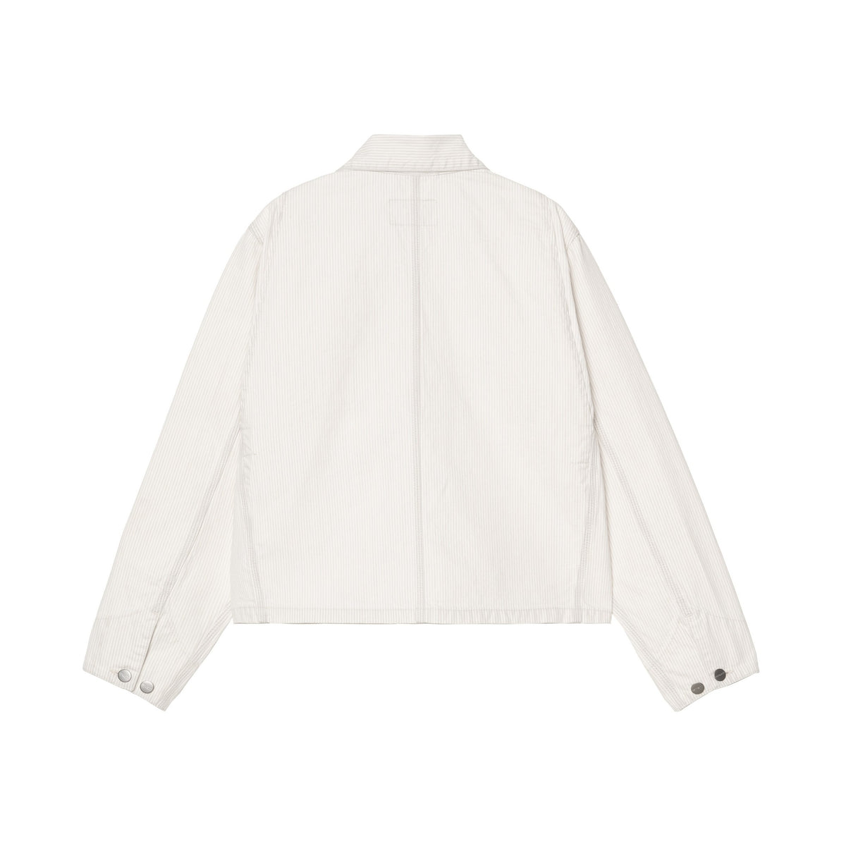 Carhartt WIP Women's Mercer Chore Coat Mercer Stripe, Graphite / Wax, Bleached