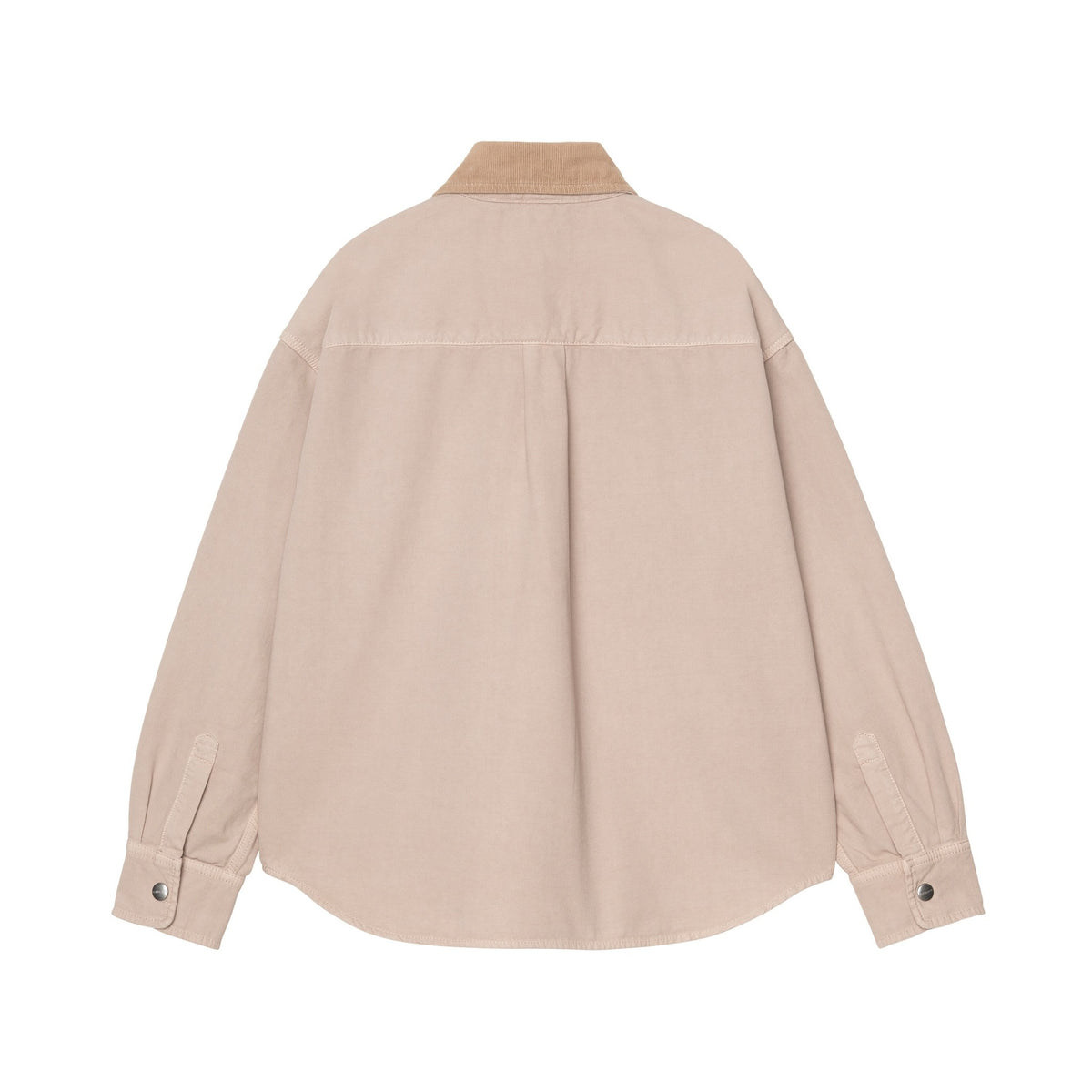 Carhartt WIP Women's Prescott Shirt Jac String / Leather, Garment dyed