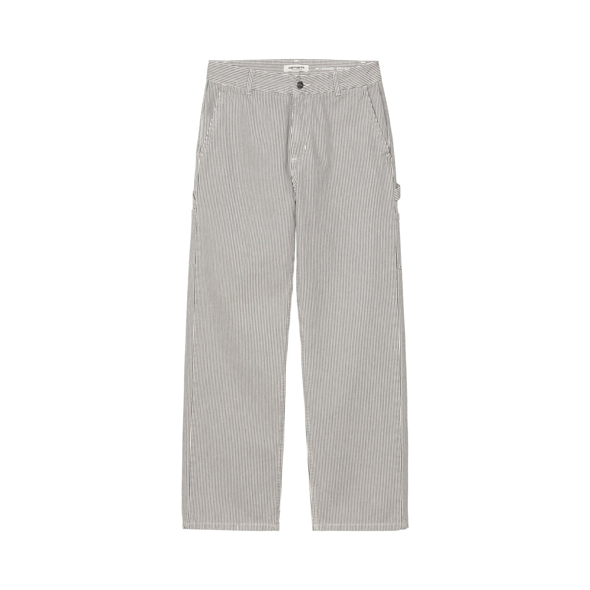 Carhartt WIP Women's Mercer Pant Mercer Stripe, Graphite / Wax, Stone washed