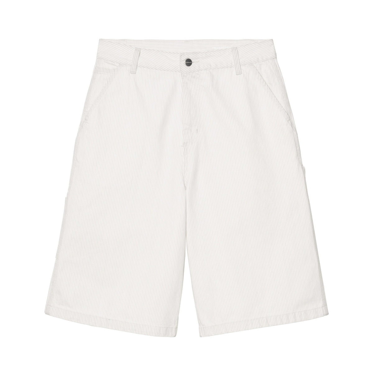 Carhartt WIP Women's Mercer Single Knee Short Mercer Stripe, Graphite / Wax, Bleached