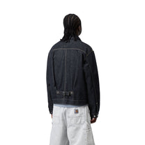 Carhartt WIP Belmar Jacket Blue, Rinsed
