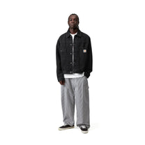 Carhartt WIP Belmar Jacket Black, Stone washed