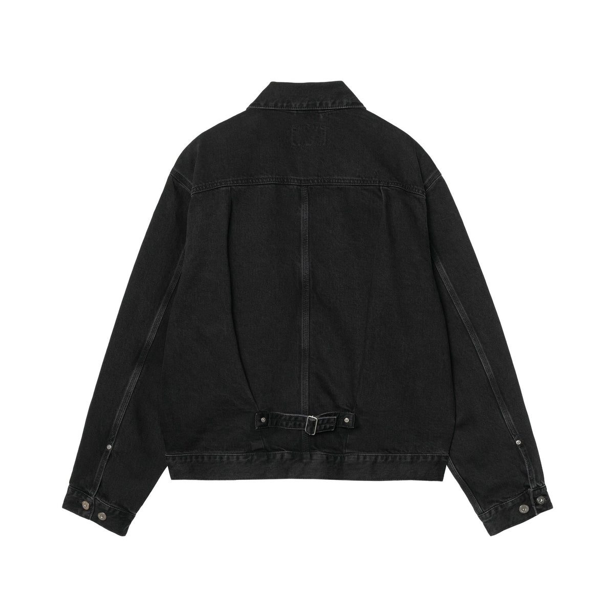 Carhartt WIP Belmar Jacket Black, Stone washed