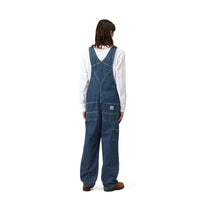 Carhartt WIP Bib Overall Blue, Stone washed
