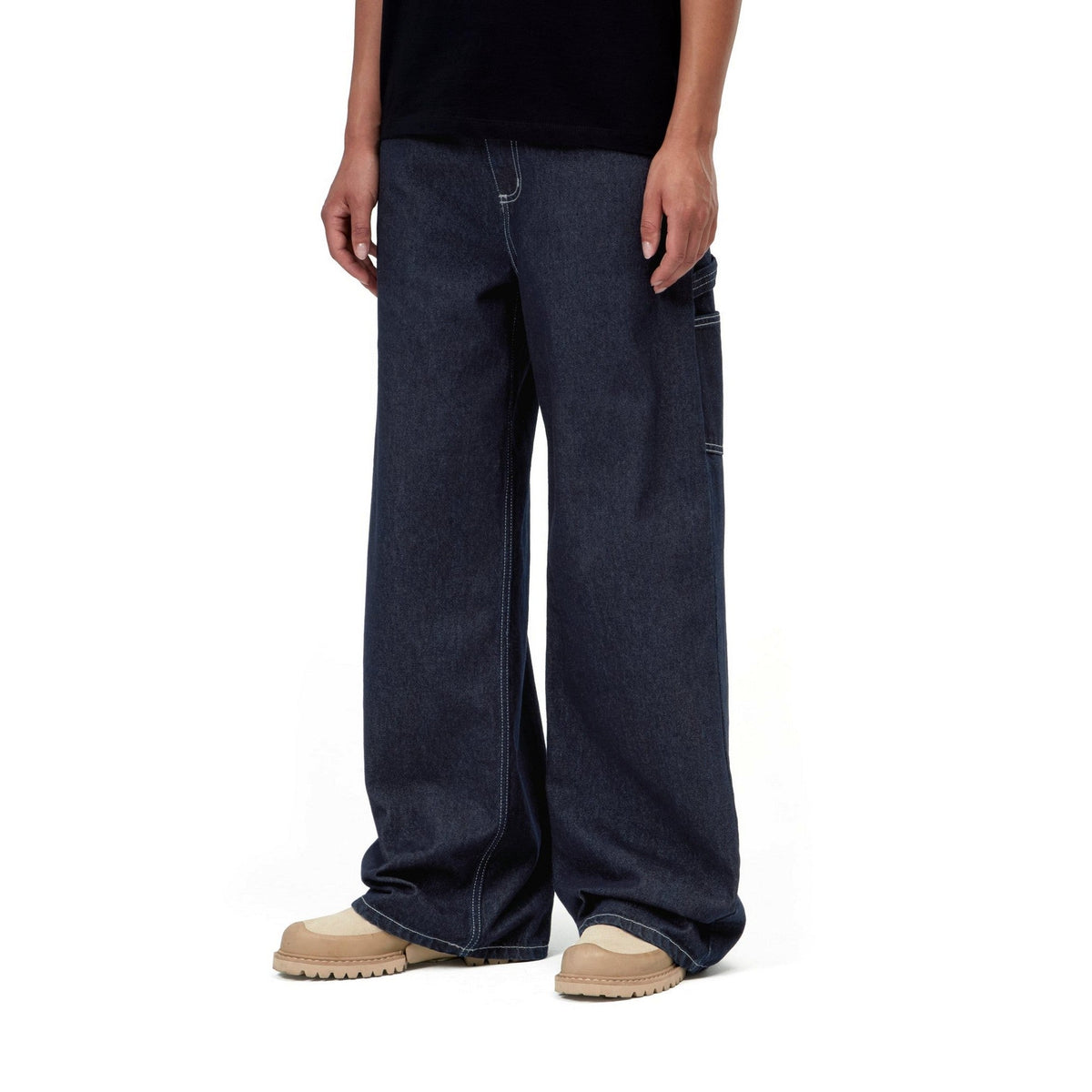 Carhartt WIP Women's Jens Pant Blue, Rinsed