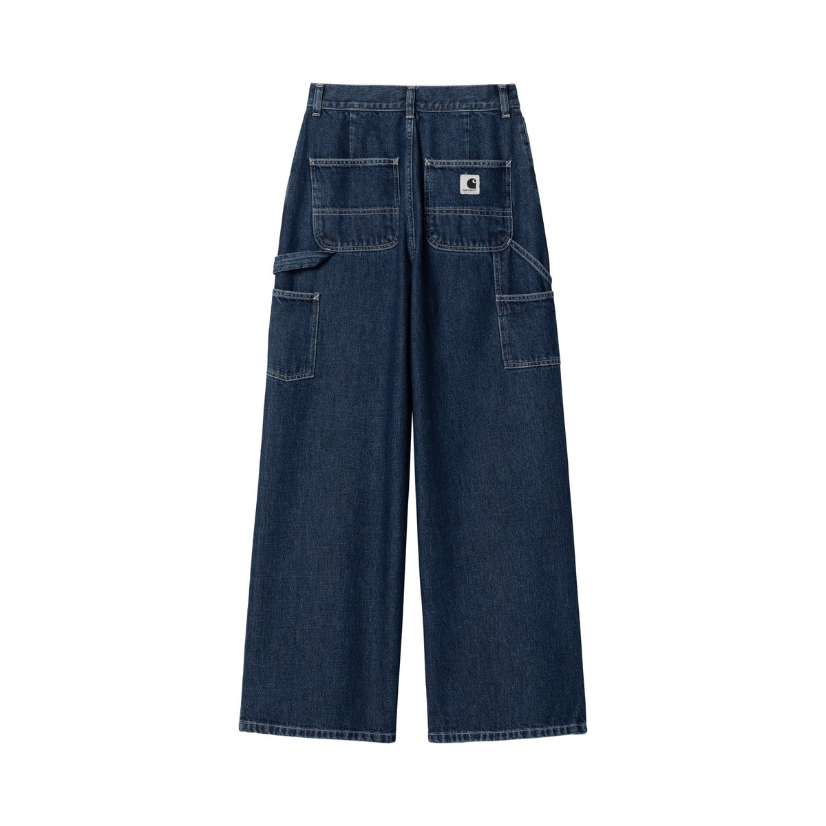 Carhartt WIP Women's Jens Pant 'Robertson' Denim Blue, Stone washed