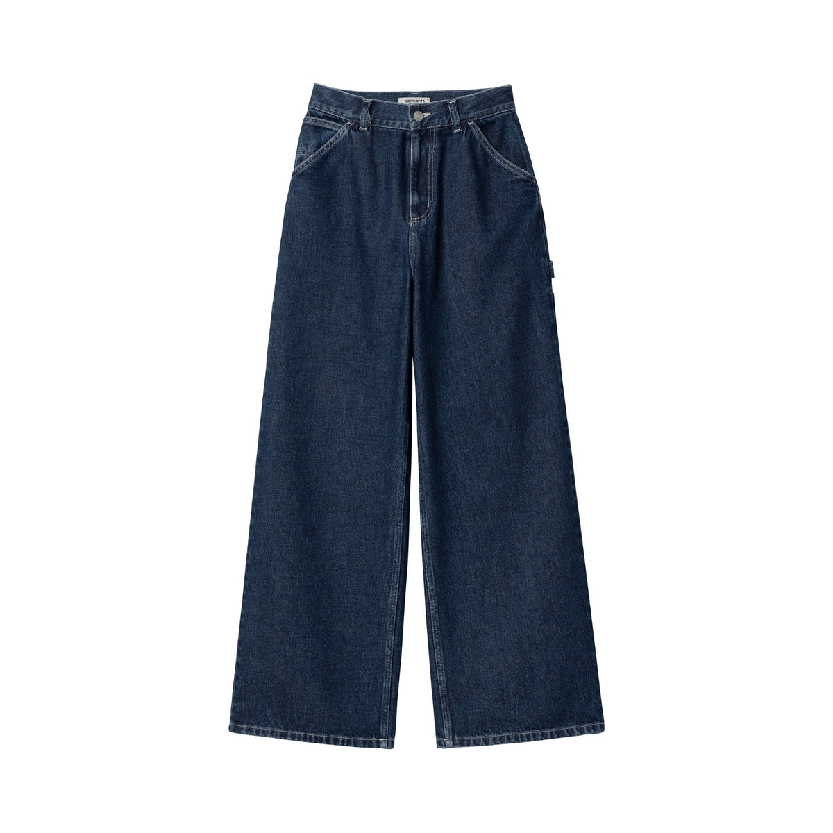 Carhartt WIP Women's Jens Pant 'Robertson' Denim Blue, Stone washed