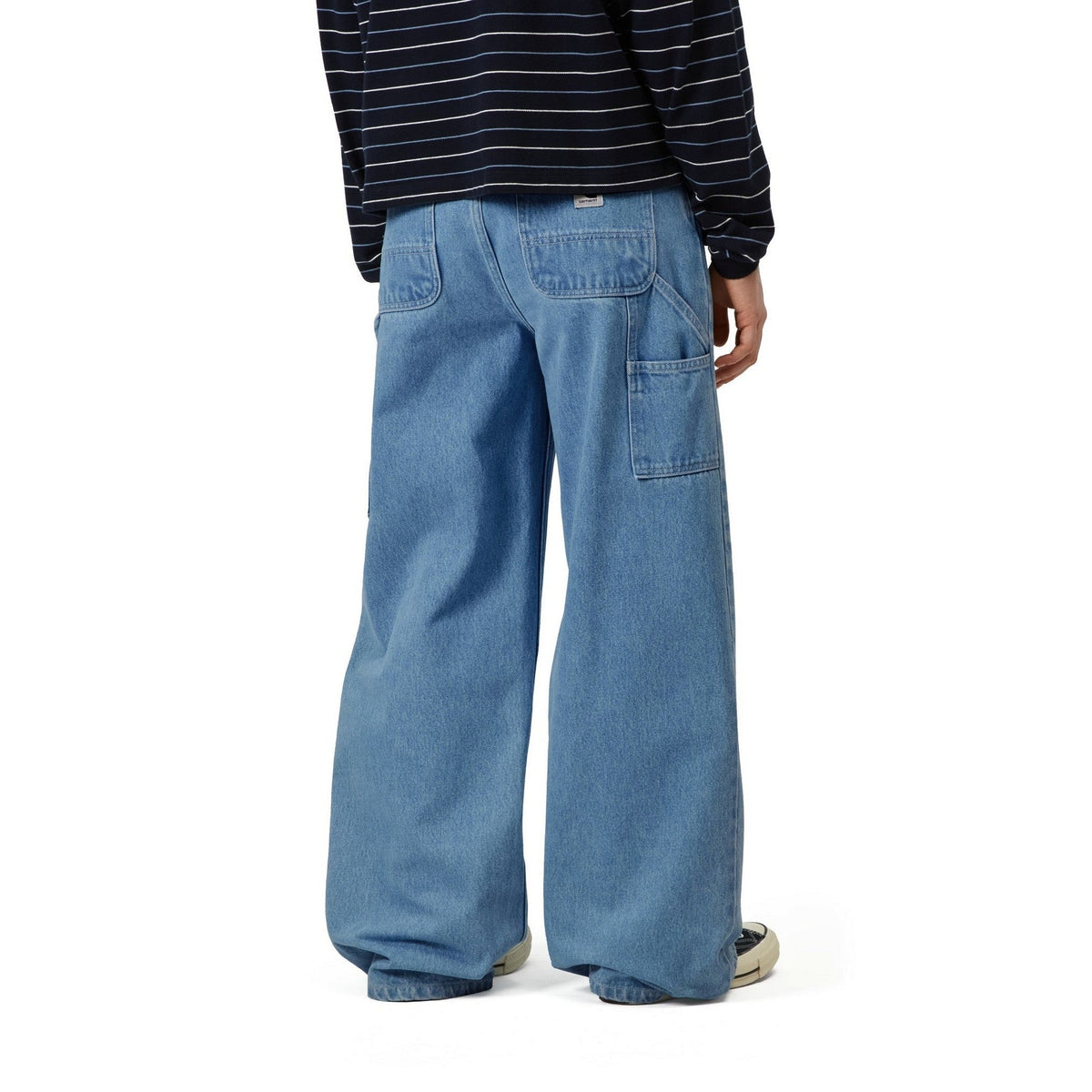 Carhartt WIP Women's Jens Pant 'Robertson' Denim Blue, Heavy stone wash