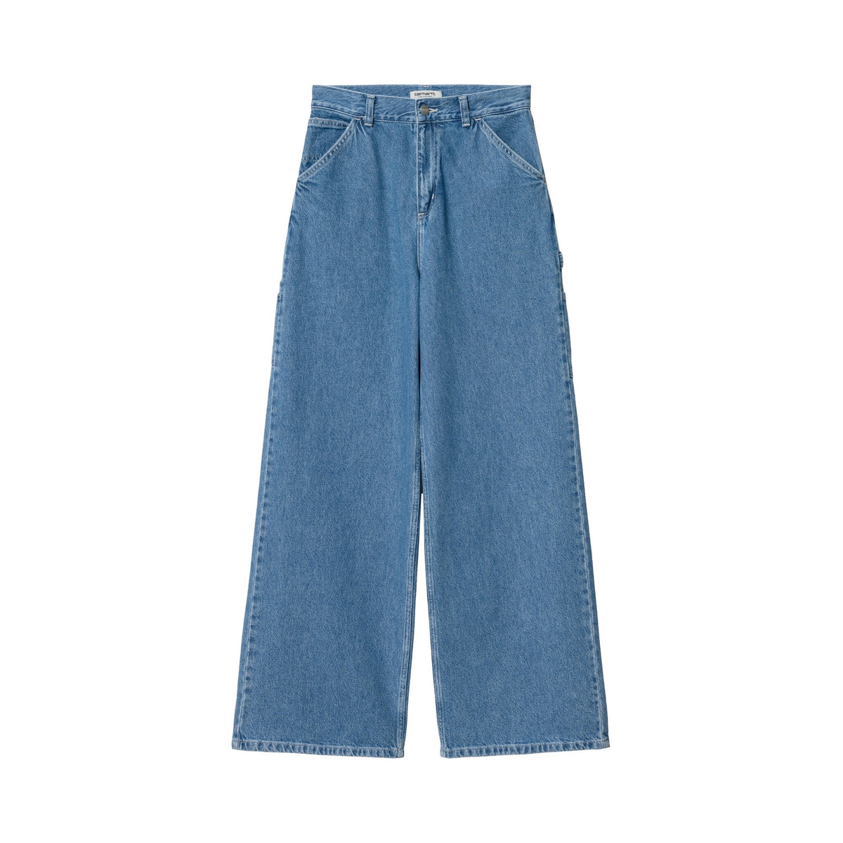 Carhartt WIP Women's Jens Pant 'Robertson' Denim Blue, Heavy stone wash
