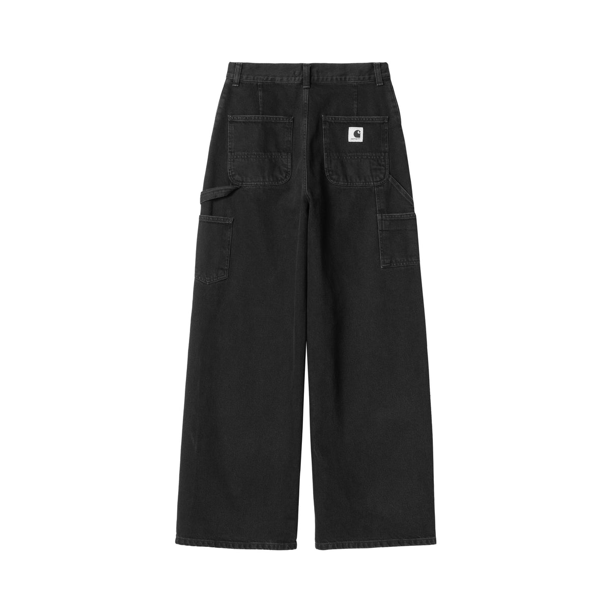 Carhartt WIP Women's Jens Pant Black, Stone washed