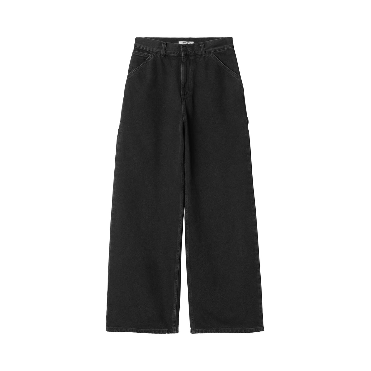 Carhartt WIP Women's Jens Pant Black, Stone washed