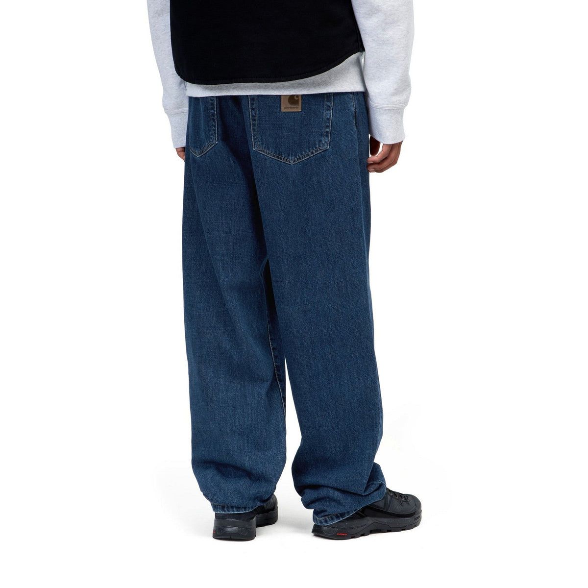 Carhartt WIP Aaron Pant Blue, Stone washed