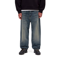 Carhartt WIP Aaron Pant Blue, Mid worn used