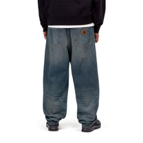 Carhartt WIP Aaron Pant Blue, Mid worn used