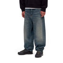 Carhartt WIP Aaron Pant Blue, Mid worn used
