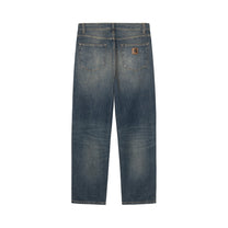 Carhartt WIP Aaron Pant Blue, Mid worn used