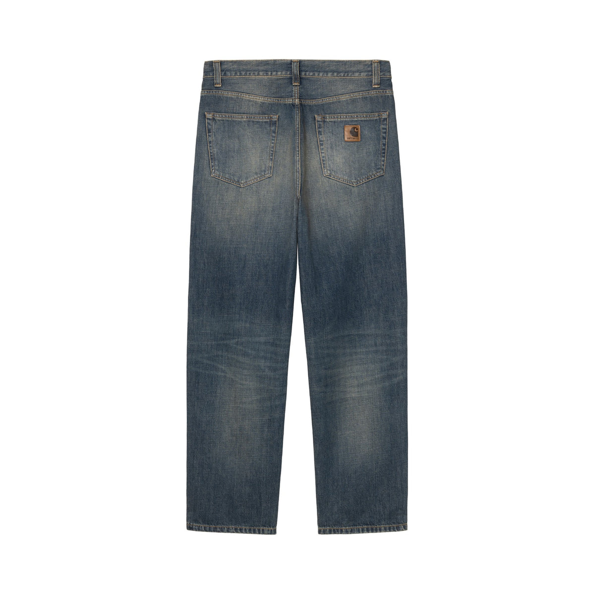 Carhartt WIP Aaron Pant Blue, Mid worn used