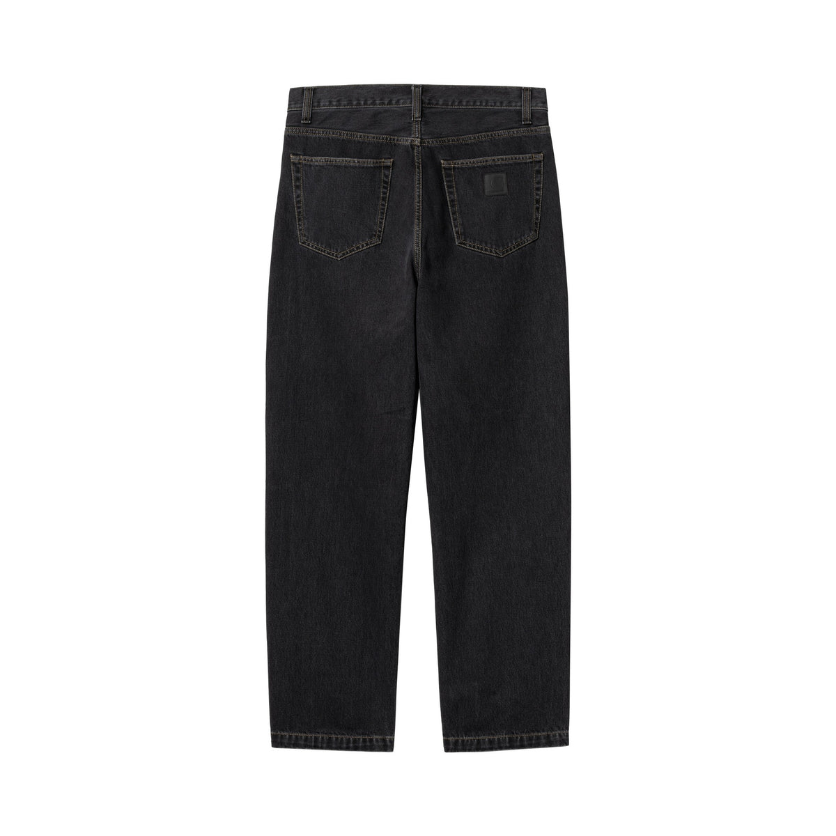 Carhartt WIP Aaron Pant Black, Stone washed