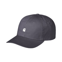 Carhartt WIP Madison Logo Cap Shady Purple / White
