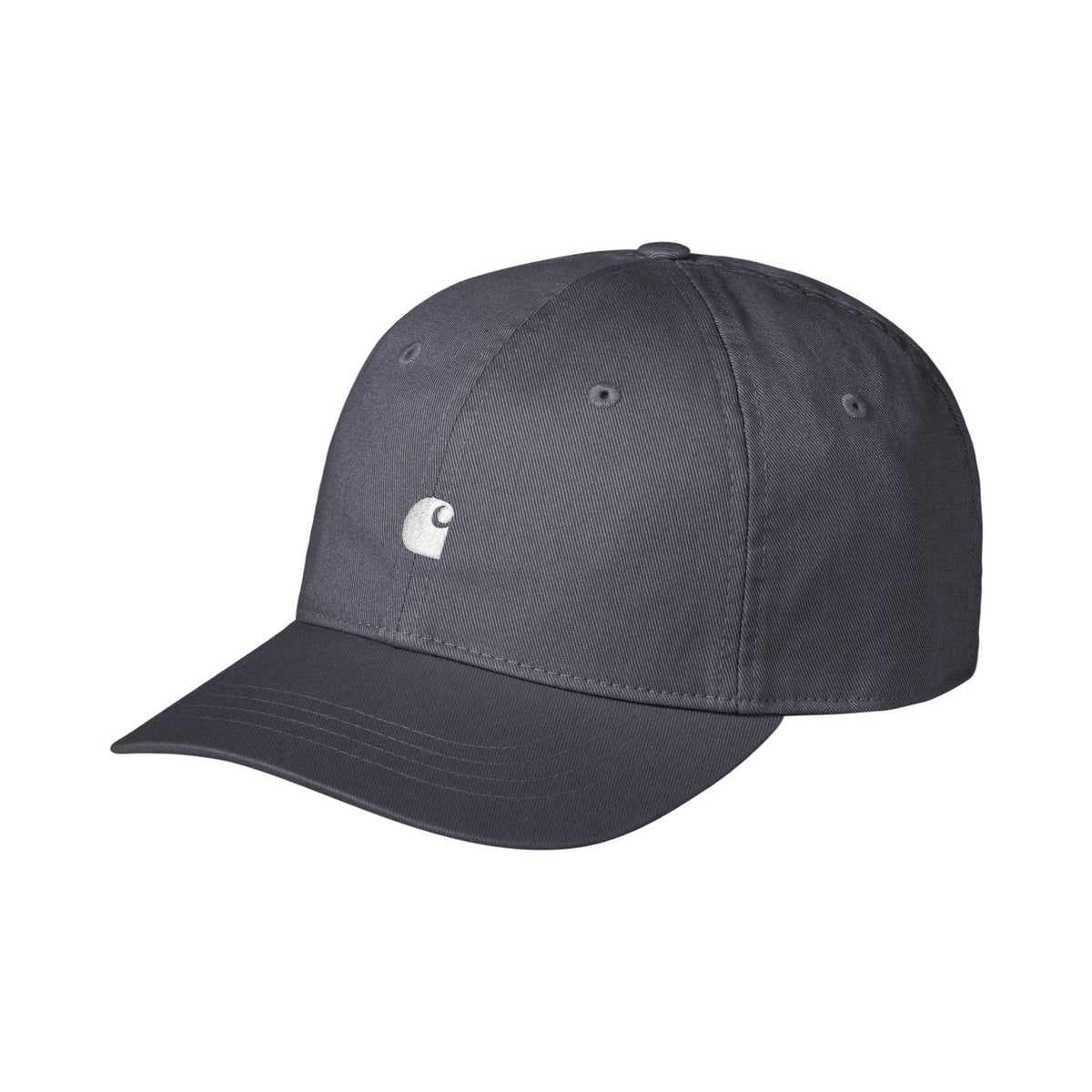 Carhartt WIP Madison Logo Cap Shady Purple / White