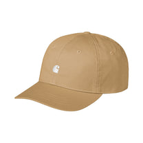 Carhartt WIP Madison Logo Cap WIP Dusty H / White