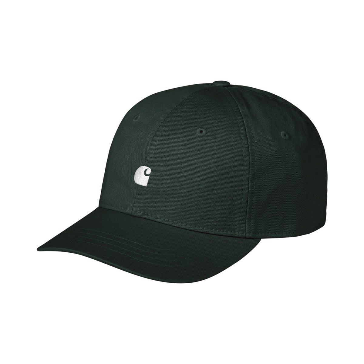 Carhartt WIP Madison Logo Cap Dark Scarab / White