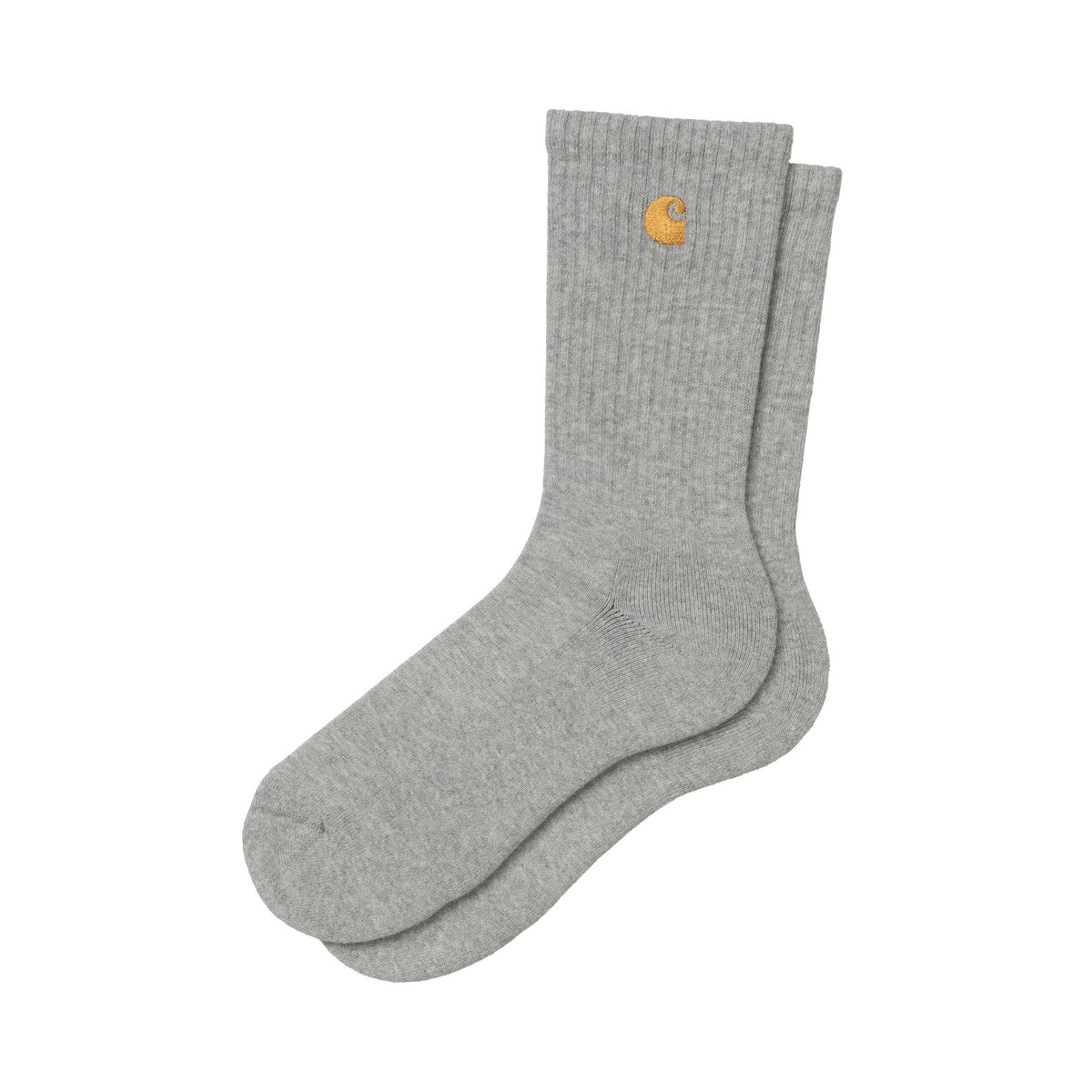 Carhartt WIP Chase Socks Grey Heather / Gold