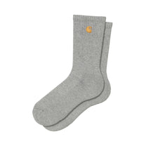 Carhartt WIP Chase Socks Grey Heather / Gold