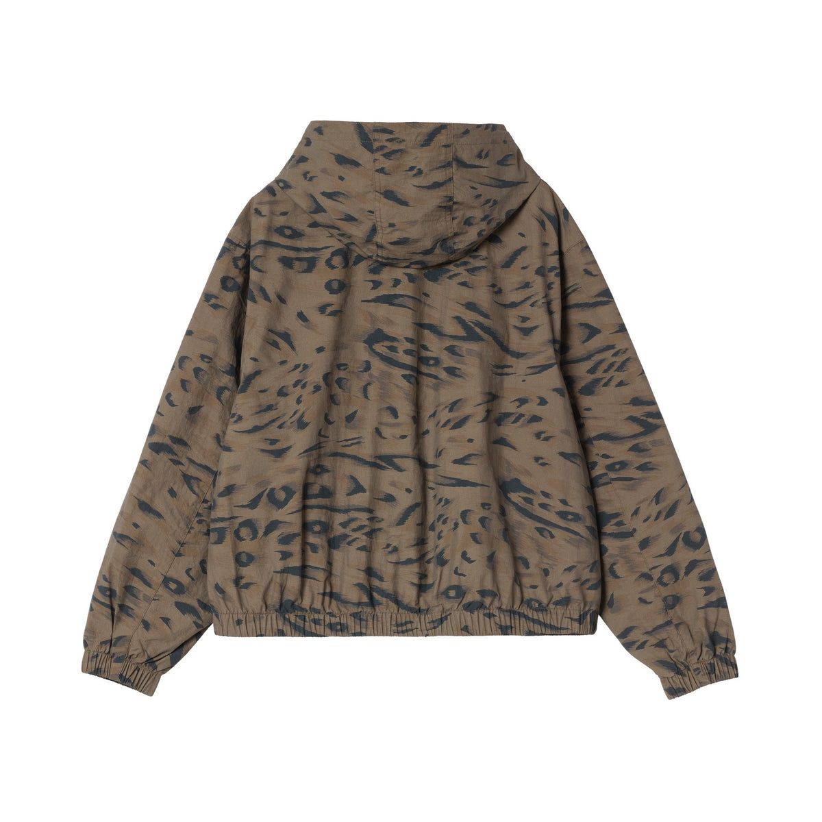 Carhartt WIP Women's Travon Jacket Duck Feather Print, Cypress / Black