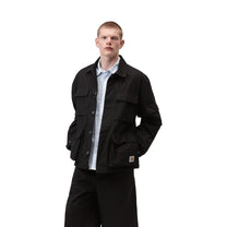 Carhartt WIP Manderson Jacket Black, Garment dyed