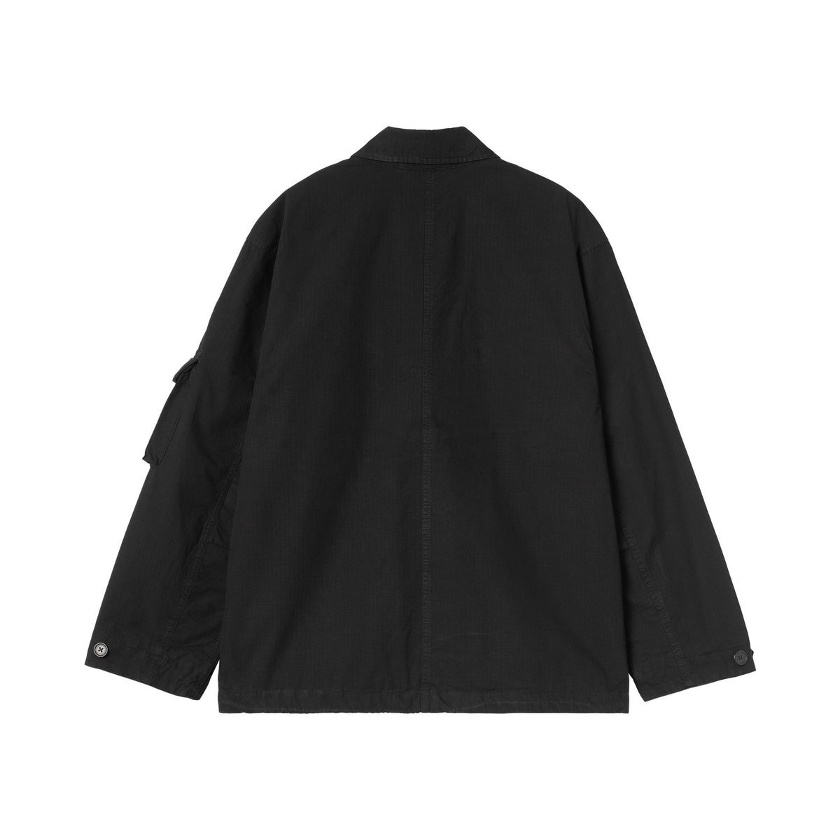 Carhartt WIP Manderson Jacket Black, Garment dyed