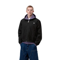 Carhartt WIP Madison Ripstop Jacket Black / Wax, Garment dyed