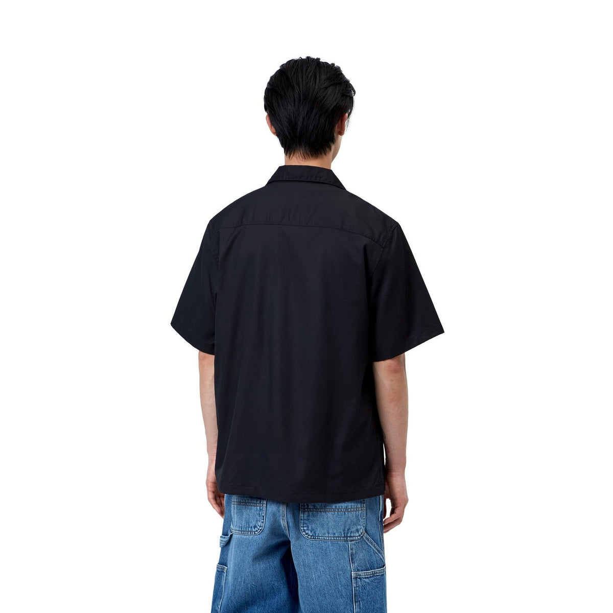 Carhartt WIP S/S Travon Shirt Black / Wax