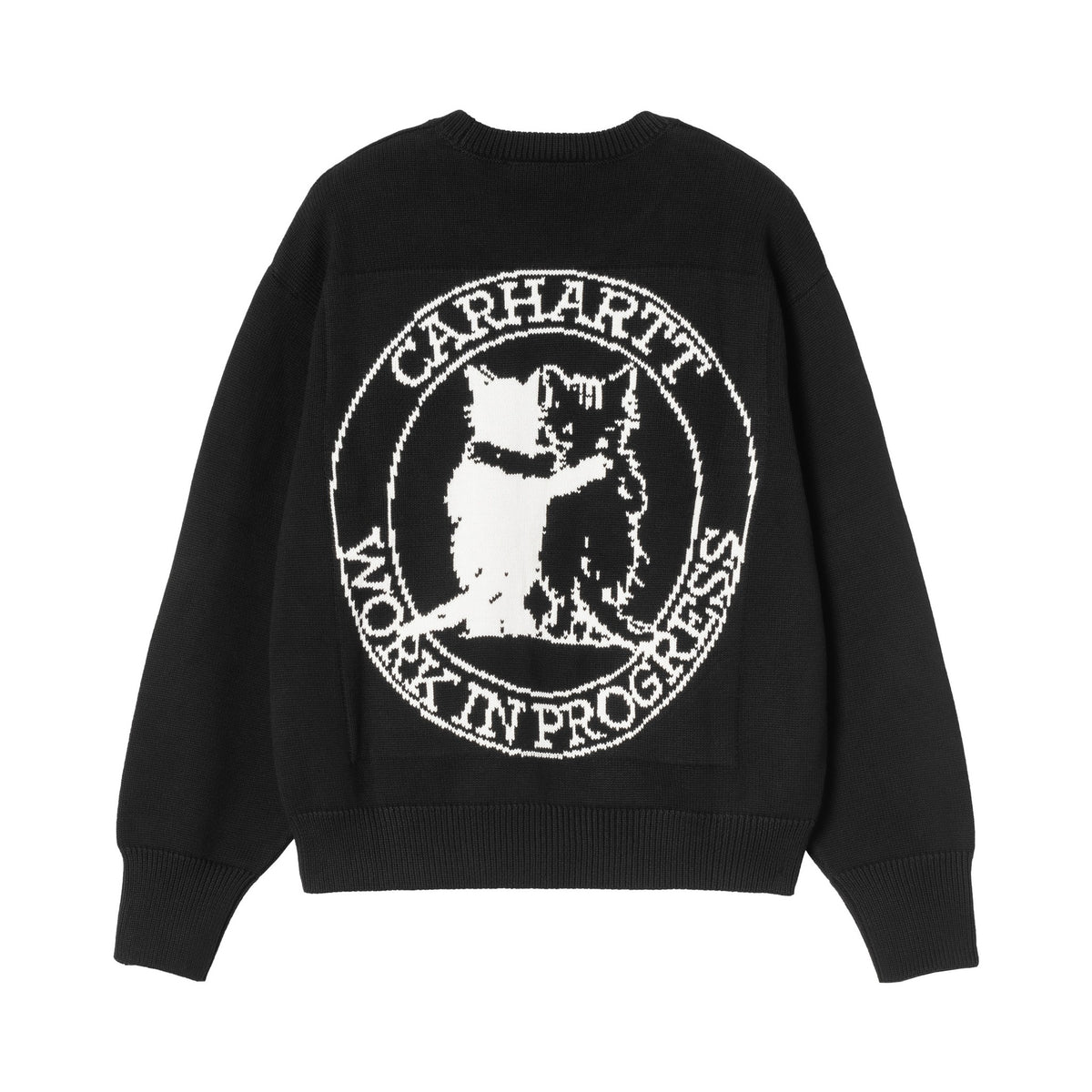 Carhartt WIP Women's Hugging Cats Sweater Black / Wax