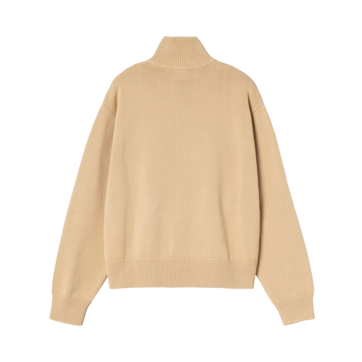 Carhartt WIP Women's Kori Sweater Jacket Dusty H Brown, Garment dyed