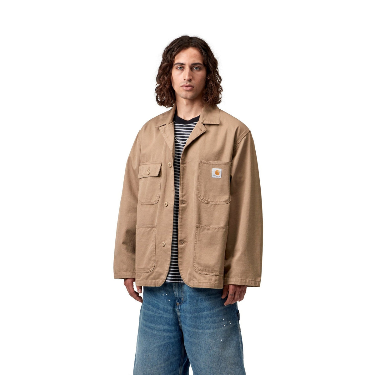 Carhartt WIP Brader Blazer Leather, Rinsed