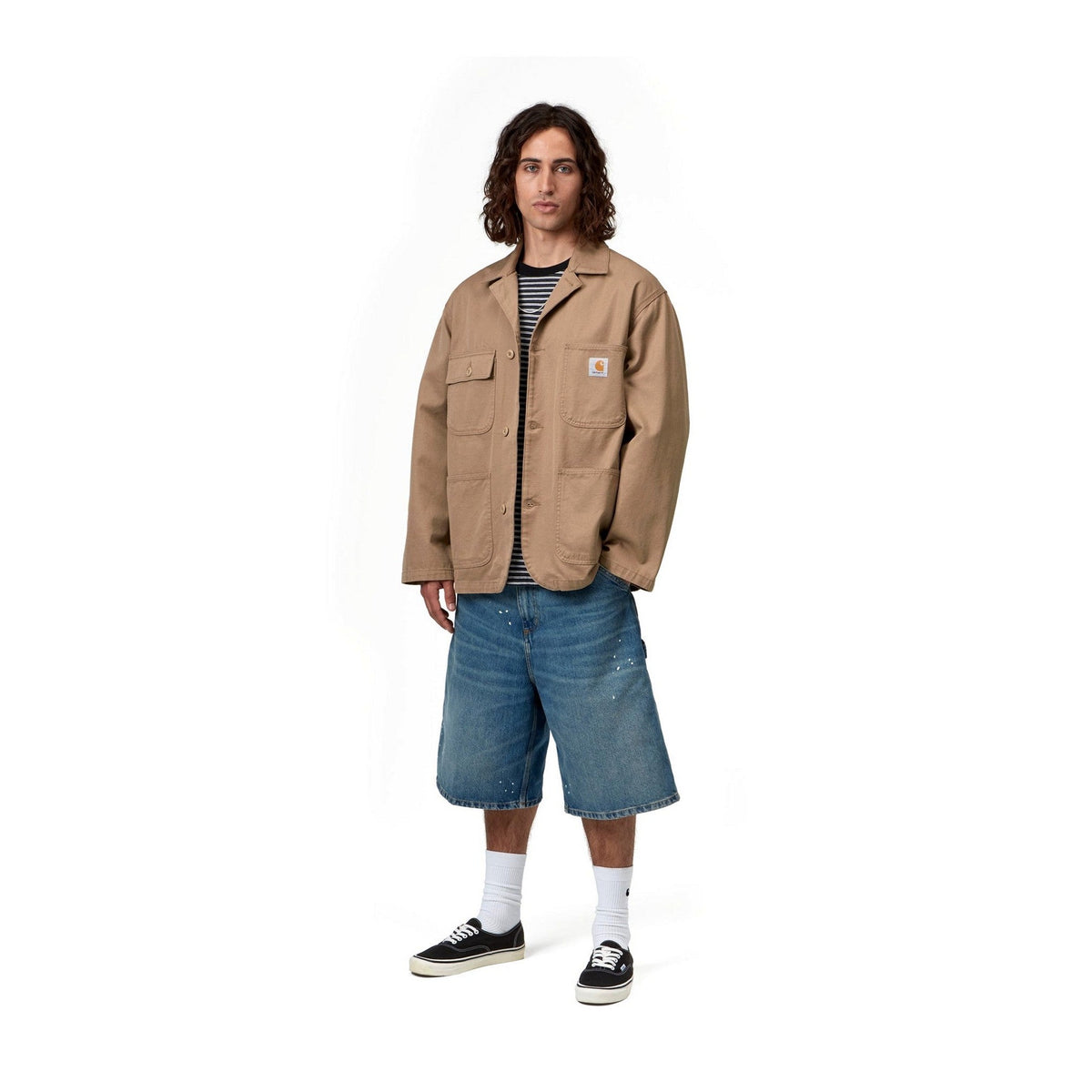 Carhartt WIP Brader Blazer Leather, Rinsed