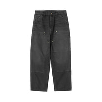 Carhartt WIP OG Double Knee Pant Black, Destroy wash