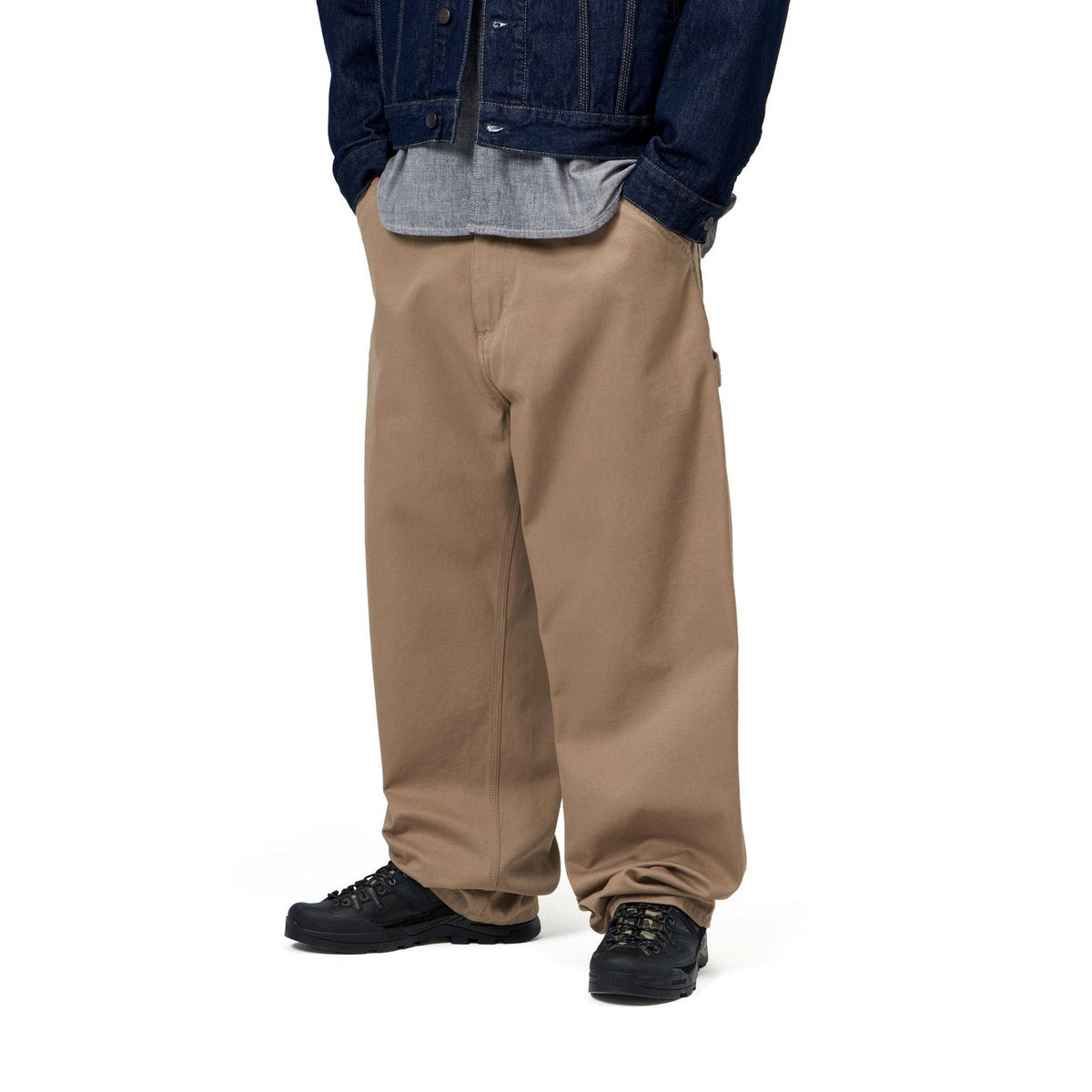 Carhartt WIP OG Single Knee Pant Leather, Rinsed