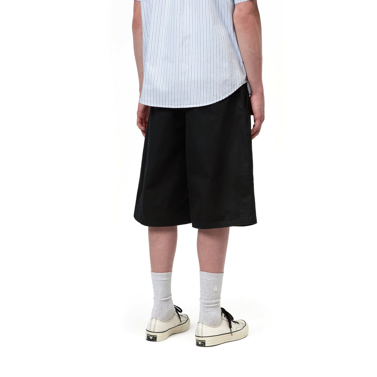 Carhartt WIP Brader Short Black, Rinsed