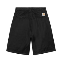 Carhartt WIP Brader Short Black, Rinsed
