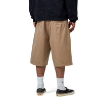 Carhartt WIP Brader Short Leather, Rinsed